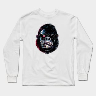 Cool ape artwork Long Sleeve T-Shirt